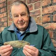 Alan Glover discovered the dagger while he was spud picking back when he was a child