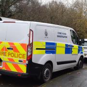 Crime scene investigators from Cheshire Police attended Farrell Street