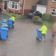 Resident shares funny bin men video as staff return to work after strike