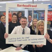 Record breaking year for Warrington travel agents Barrhead Travel