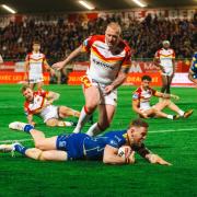 Matt Dufty's second-half try proved in vain for Wire in Perpignan