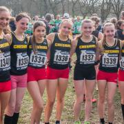 Cheshire runners at the Inter County Cross Country Championships