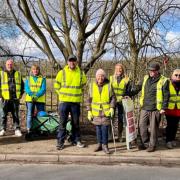 Warrington litter-pickers take part in Great British Spring Clean