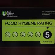 Best and worst food hygiene ratings in Warrington
