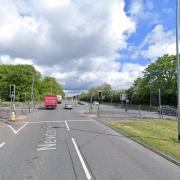 The traffic lights in question on Newton Road in Winwick. Picture: Google Maps