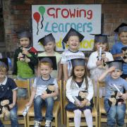 Youngsters celebrate graduation at Kidsunlimited Callands Nursery IPM18815