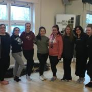 Students at Appleton College enjoyed the free dance workshop from Rambert Dance Company