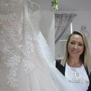 Former hairdresser Katy Wallace has opened the Bisous Bridal Boutique in Padgate.