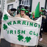 St Patricks day parade in 2019, Elieen O'Brien