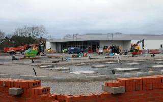 Warrington's newest Costa on the Omega site may look slightly different than originally planned