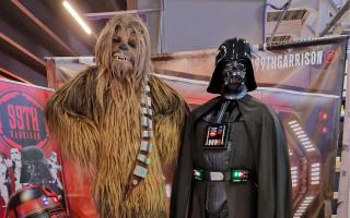 Star Wars characters will patrol Birchwood Shopping Centre this weekend