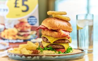 Morrisons has launched a limited-time burger, and it's a big one