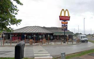 McDonald's on Winwick Road has been given permission to alter its car park
