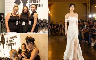 Warrington hairdressers worked New York Fashion Week