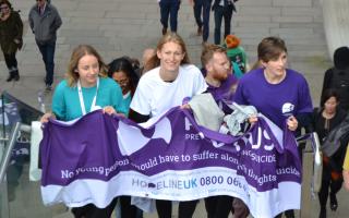 PAPYRUS is marking its 10th year of the flagship 'hope walk' events