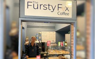 Birchwood Station has welcomed The Fursty Fox coffee shop