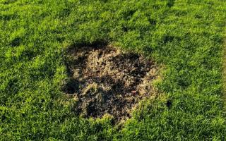 A fire has burnt a hole through Eagle Sports FC's pitch in Great Sankey