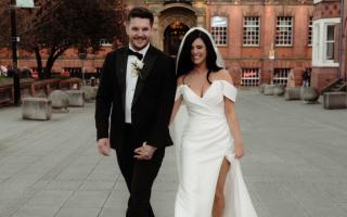 Elle Magee and Ryan Preston got married in Warrington on Saturday, March 30