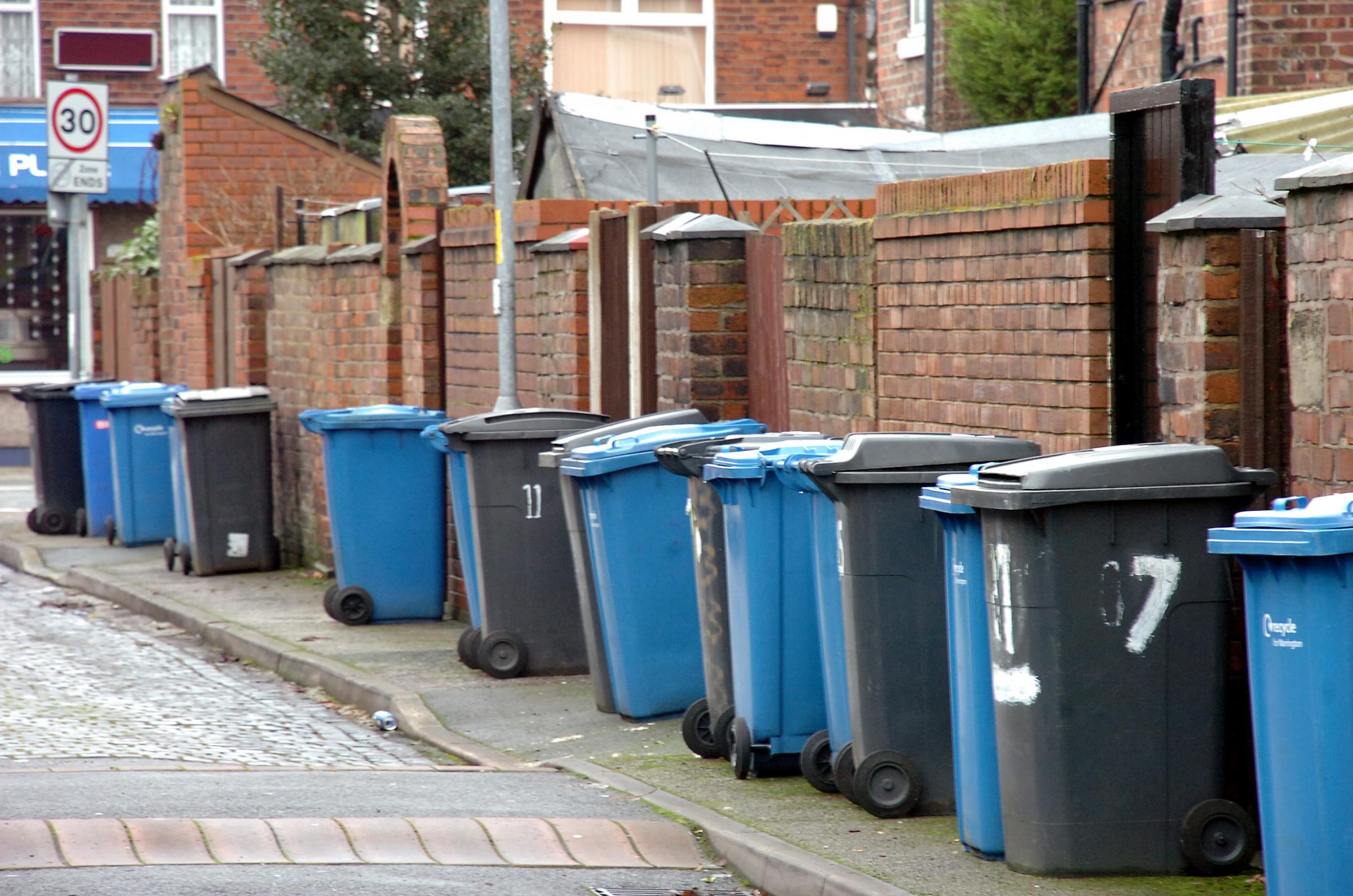 Warrington’s bin collections for Christmas and New Year 2019