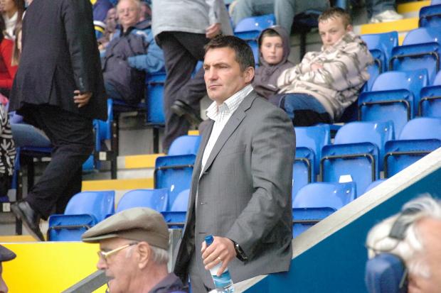 Paul Cullen's final game in charge of Warrington Wolves. Pictures by Mike Boden