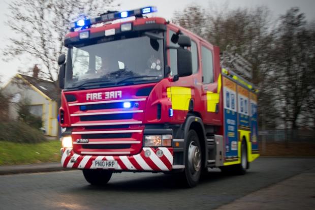 Firefighters tackled an arson attack at Penketh South Community Primary School