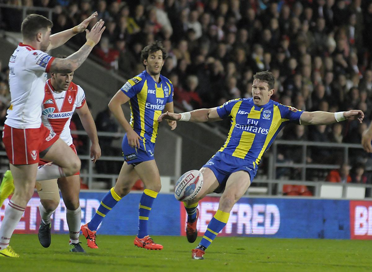 All the action from Wolves' trip to near neighbours St Helens. Pictures by Mike Boden
