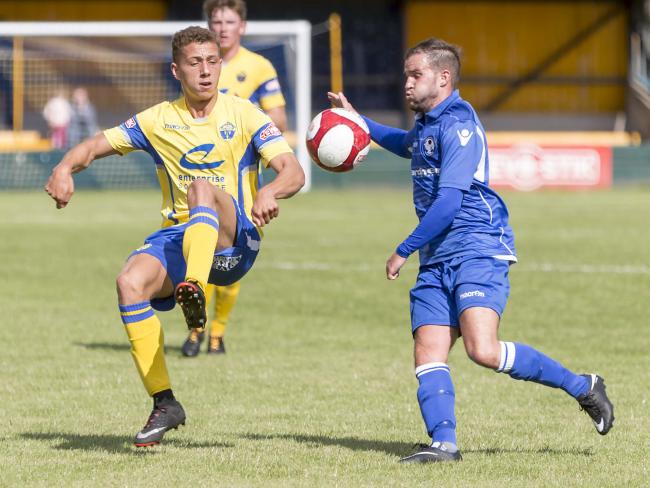 Dylan Vassallo had trials with Burnley and Charlton before committing to Warrington. Picture by John Hopkins