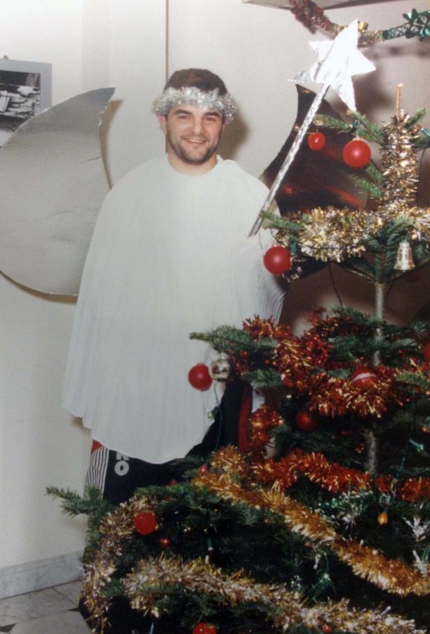 Warrington Guardian: Rowland Phillips and The Wire, top of the tree for Christmas in the mid-90s