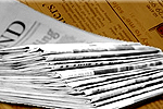 Warrington Guardian: Newspaper Delivery Stack
