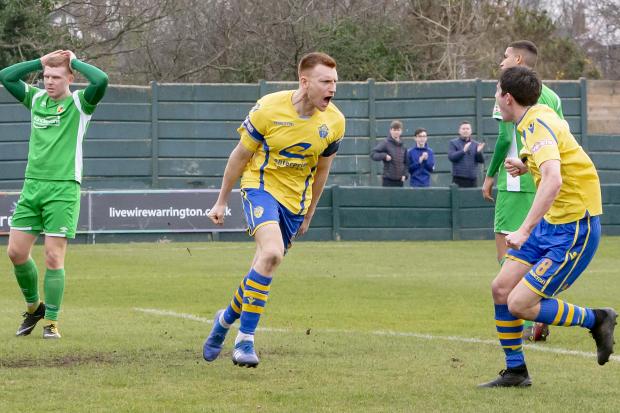 Mark Roberts is retiring after four years as Warrington Town captain. Picture by John Hopkins